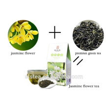 china jasmine tea with good appearance and taste 100% natural